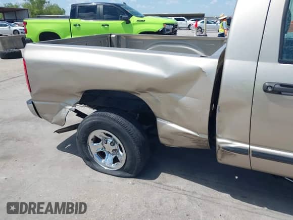 2005 Dodge 1500 SLT with VIN 1D7HA16N55J547409, listed as a IAAI auction lot 42098340 with 208,714 mi miles and . Bid and sale history available at DreamBid. Image 6.