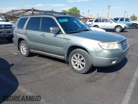 2006 Subaru Forester X with VIN JF1SG65606H724503, listed as a IAAI auction lot 42924143 with 220,520 mi miles and . Bid and sale history available at DreamBid. Image 1.