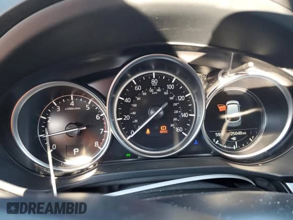 2024 Mazda CX-5 S Select z VIN JM3KFBBL6R0502168, wystawiony jako Copart lot #71203895 z przebiegiem 25 049 mil mil oraz Szkoda całkowita • Salvage title. Historia ofert i sprzedaży dostępna na DreamBid. Obrazek 9.