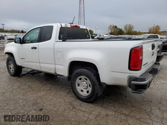 2019 Chevrolet Colorado 2WD Work Truck z VIN 1GCHSBEAXK1287550, wystawiony jako Copart lot #76042344 z przebiegiem 151 464 mil mil oraz Szkoda całkowita • Salvage title. Historia ofert i sprzedaży dostępna na DreamBid. Obrazek 2.