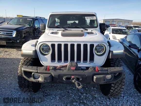 2022 Jeep Wrangler Unlimited Rubicon with VIN 1C4HJXFG6NW184670, listed as a Copart auction lot 84152964 with 31,459 mi miles and Salvage title. Bid and sale history available at DreamBid. Image 5.