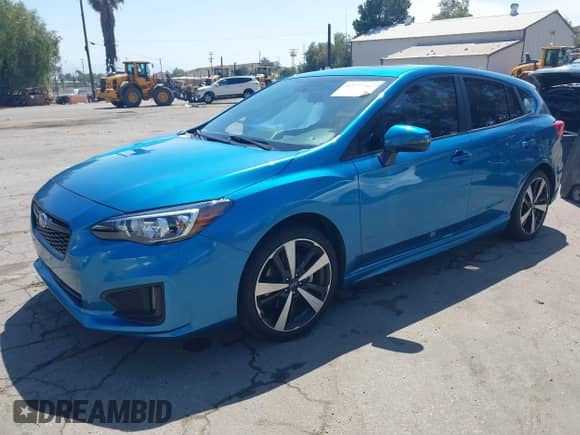 2019 Subaru Impreza Special Sports with VIN 4S3GTAM61K3741124, listed as a IAAI auction lot 42277562 with 59,990 mi miles and . Bid and sale history available at DreamBid. Image 19.