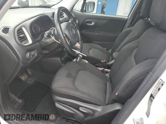 2017 Jeep Renegade Altitude with VIN ZACCJBBB1HPG30491, listed as a Copart auction lot 67073965 with 89,867 mi miles and Salvage title. Bid and sale history available at DreamBid. Image 7.