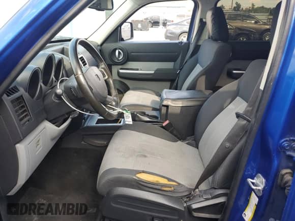 2007 Dodge Nitro SLT with VIN 1D8GT58K97W666341, listed as a Copart auction lot 69343634 with 168,897 mi miles and Salvage title. Bid and sale history available at DreamBid. Image 7.