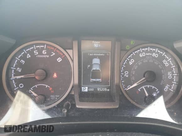 2021 Toyota Tacoma SR5 with VIN 3TMAZ5CN9MM148312, listed as a Copart auction lot 63611885 with 95,209 mi miles and Salvage title. Bid and sale history available at DreamBid. Image 9.