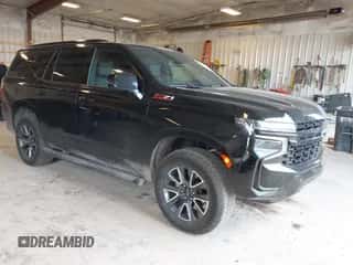 2024 Chevrolet Tahoe Z71 z VIN 1GNSKPKD7RR265333, wystawiony jako IAAI lot #43025948 z przebiegiem 41 032 mil mil oraz . Historia ofert i sprzedaży dostępna na DreamBid. Obrazek 1.