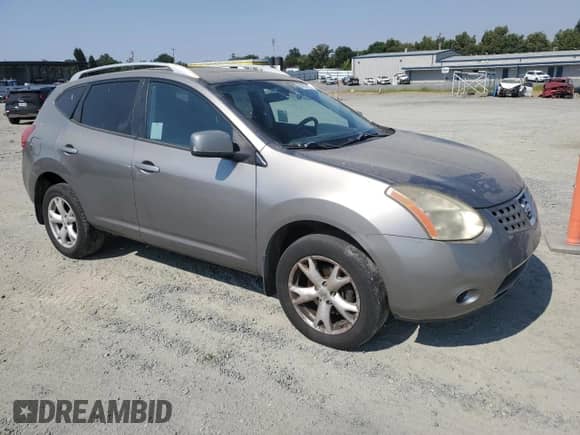 2008 Nissan Rogue SL with VIN JN8AS58T98W306685, listed as a Copart auction lot 64567865 with 206,788 mi miles and Clean title. Bid and sale history available at DreamBid. Image 4.