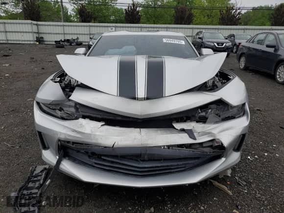 2017 Chevrolet Camaro 1LS with VIN 1G1FA1RX1H0112937, listed as a Copart auction lot 56949765 with 80,622 mi miles and Salvage title. Bid and sale history available at DreamBid. Image 5.