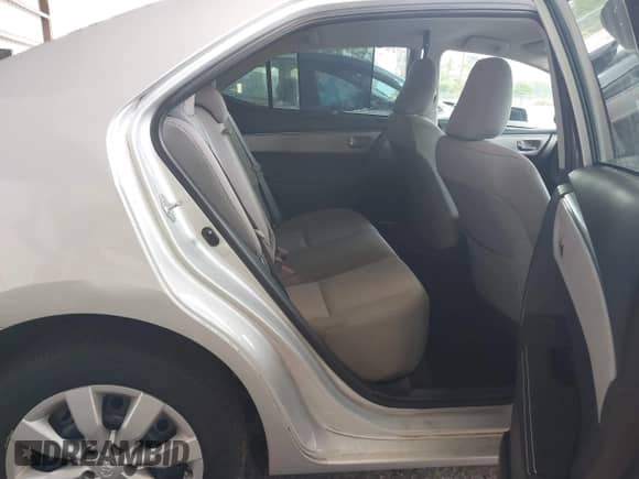 2016 Toyota Corolla L with VIN 2T1BURHE5GC534631, listed as a IAAI auction lot 43330394 with 34,465 mi miles and . Bid and sale history available at DreamBid. Image 8.