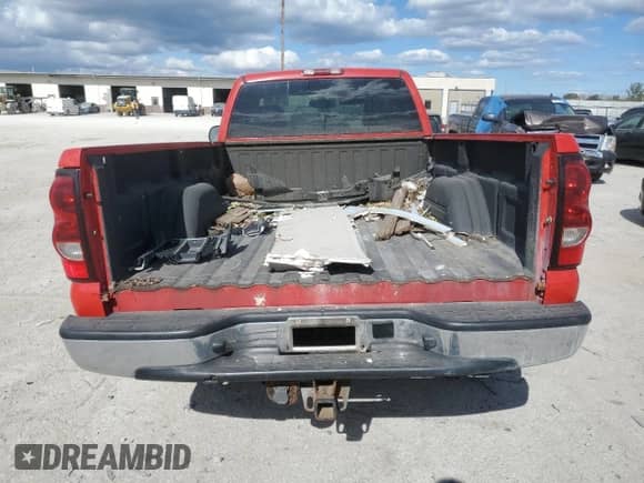 2006 Chevrolet Silverado 1500 LS with VIN 1GCEK14TX6E152535, listed as a Copart auction lot 76153124 with 85,960 mi miles and Non repairable. Bid and sale history available at DreamBid. Image 6.