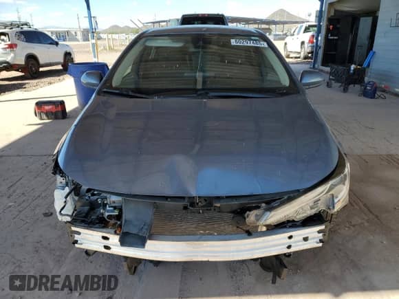 2022 Toyota Corolla L with VIN 5YFDPMAE8NP291021, listed as a Copart auction lot 80297485 with 37,449 mi miles and Salvage title. Bid and sale history available at DreamBid. Image 5.