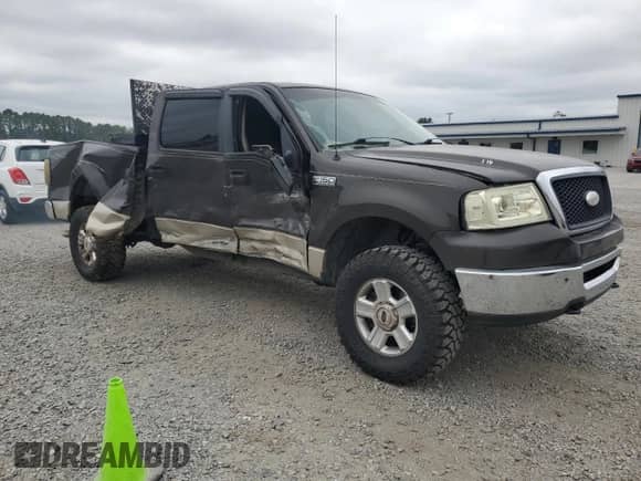 2007 Ford F-150 XLT with VIN 1FTPW14V67KA46973, listed as a Copart auction lot 80336575 with 228,245 mi miles and Salvage title. Bid and sale history available at DreamBid. Image 4.