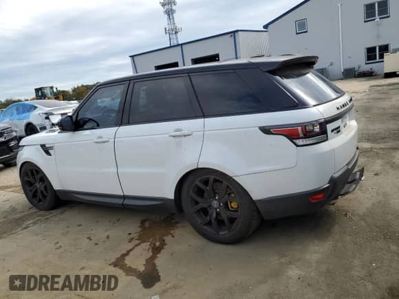2014 Land Rover Range Rover Sport SE with VIN SALWG2WF4EA313351, listed as a Copart auction lot 86238295 with 107,844 mi miles and Clean title. Bid and sale history available at DreamBid. Image 2.