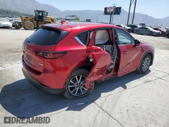 2022 Mazda CX-5 S Select с VIN JM3KFBBM5N0544009, выставлен на аукционе Copart как лот 67551155 с пробегом 62 131 миль миль и Списание • Salvage title. История ставок и продаж доступна на DreamBid. Изображение 3.