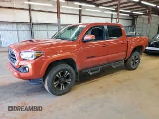 2018 Toyota Tacoma SR with VIN 3TMCZ5AN6JM181520, listed as a Copart auction lot 54670945 with 127,522 mi miles and Salvage title. Bid and sale history available at DreamBid. Image 1.