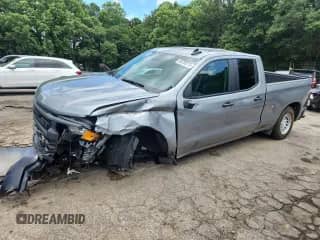 2024 Chevrolet Silverado 1500 Work Truck с VIN 1GCRAAEKXRZ315854, выставлен на аукционе Copart как лот 60700275 с пробегом 19 002 миль миль и Списание • Salvage title. История ставок и продаж доступна на DreamBid. Изображение 1.