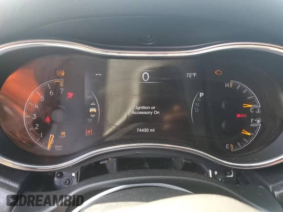 2018 Jeep Grand Cherokee Laredo E with VIN 1C4RJFAG8JC482378, listed as a Copart auction lot 71685435 with 74,430 mi miles and Salvage title. Bid and sale history available at DreamBid. Image 9.