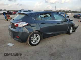 2017 Chevrolet Cruze LT z VIN 3G1BE6SM7HS607846, wystawiony jako Copart lot #86881325 z przebiegiem 41 578 mil mil oraz Szkoda całkowita • Salvage title. Historia ofert i sprzedaży dostępna na DreamBid. Obrazek 3.