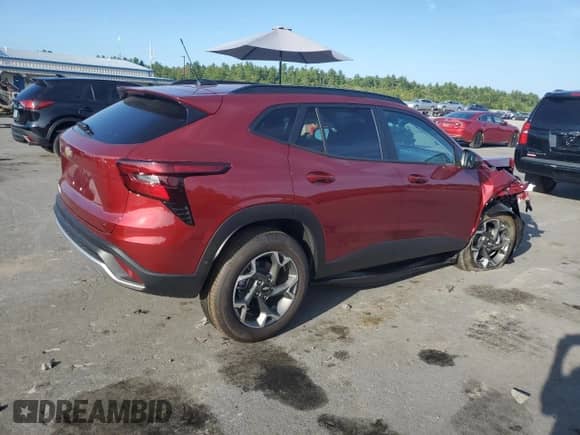 2025 Chevrolet Trax LT с VIN KL77LHEP0SC116257, выставлен на аукционе Copart как лот 80997495 с пробегом Не указан миль и Списание • Salvage title. История ставок и продаж доступна на DreamBid. Изображение 3.