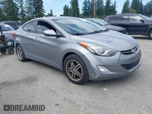 2012 Hyundai Elantra GLS z VIN KMHDH4AEXCU395387, wystawiony jako IAAI lot #42795906 z przebiegiem 186 346 mil mil oraz . Historia ofert i sprzedaży dostępna na DreamBid. Obrazek 1.