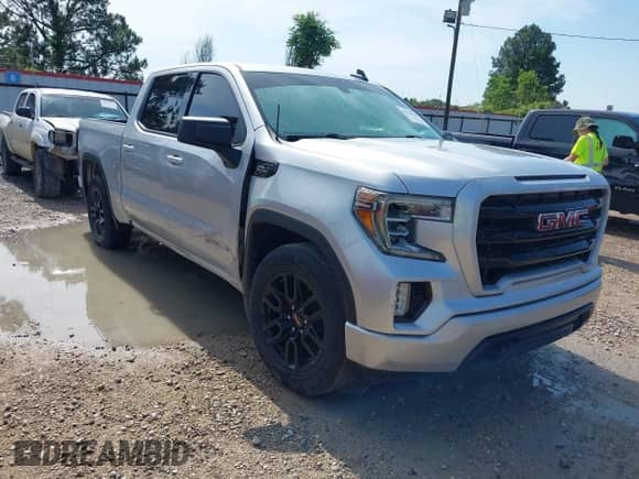 2020 GMC Sierra 1500 Elevation with VIN 1GTP8CEDXLZ108002, listed as a IAAI auction lot 42134783 with 125,758 mi miles and . Bid and sale history available at DreamBid. Image 1.