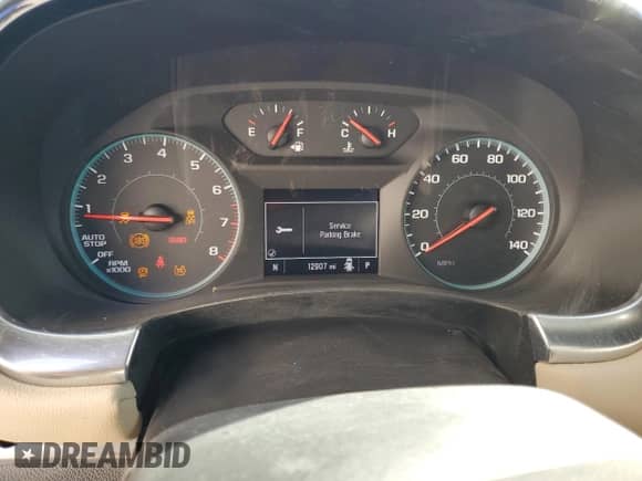 2024 Chevrolet Traverse LS with VIN 1GNETTKW2RJ138850, listed as a Copart auction lot 85452014 with 12,907 mi miles and Salvage title. Bid and sale history available at DreamBid. Image 9.