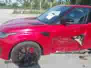 2022 Land Rover Range Rover Sport HST with VIN SALWS2RU9NA208880, listed as a IAAI auction lot 43139537 with 33,198 mi miles and . Bid and sale history available at DreamBid. Image 6.