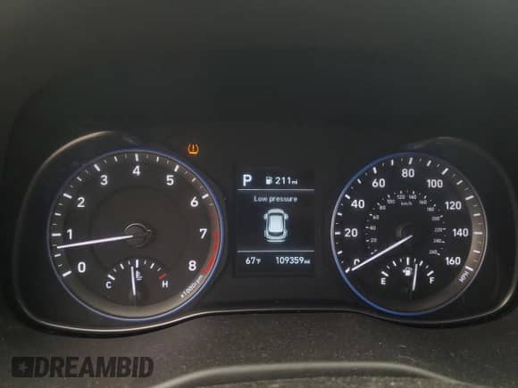 2019 Hyundai Kona SE with VIN KM8K12AA8KU336107, listed as a Copart auction lot 86301055 with 109,359 mi miles and Salvage title. Bid and sale history available at DreamBid. Image 9.