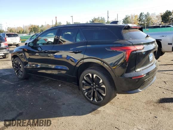 2024 Chevrolet Blazer EV eAWD RS z VIN 3GNKDCRJXRS253124, wystawiony jako Copart lot #91295445 z przebiegiem 415 mil mil oraz Czysty tytuł • Clean title. Historia ofert i sprzedaży dostępna na DreamBid. Obrazek 2.