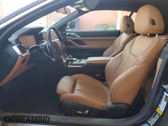 2023 BMW 4 Series 430i z VIN WBA23AT02PCL58336, wystawiony jako Copart lot #50940835 z przebiegiem 22 680 mil mil oraz Szkoda całkowita • Salvage title. Historia ofert i sprzedaży dostępna na DreamBid. Obrazek 7.