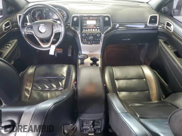 2015 Jeep Grand Cherokee Overland z VIN 1C4RJECG1FC616386, wystawiony jako Copart lot #66681095 z przebiegiem 112 813 mil mil oraz Szkoda całkowita • Salvage title. Historia ofert i sprzedaży dostępna na DreamBid. Obrazek 8.