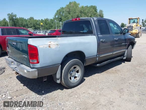 2002 Dodge 1500 z VIN 3D7HU18ZX2G195125, wystawiony jako IAAI lot #42888990 z przebiegiem 117 297 mil mil oraz . Historia ofert i sprzedaży dostępna na DreamBid. Obrazek 4.
