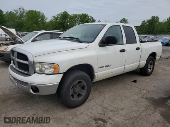 2005 Dodge 1500 SLT with VIN 1D7HU18N55S282165, listed as a Copart auction lot 58657875 with 216,939 mi miles and Clean title. Bid and sale history available at DreamBid. Image 1.