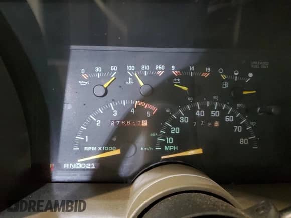 1993 Chevrolet Blazer с VIN 1GNEK18K0PJ334777, выставлен на аукционе Copart как лот 74383033 с пробегом 276 617 миль миль и Списание • Salvage title. История ставок и продаж доступна на DreamBid. Изображение 9.