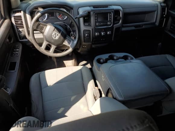 2014 Ram 1500 Express with VIN 1C6RR7KT9ES412868, listed as a Copart auction lot 81024195 with 201,634 mi miles and Salvage title. Bid and sale history available at DreamBid. Image 8.