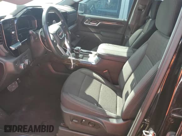 2023 GMC Sierra 1500 Elevation with VIN 1GTRHCED9PZ304141, listed as a Copart auction lot 76993824 with 37,850 mi miles and Non repairable. Bid and sale history available at DreamBid. Image 7.
