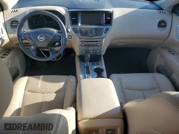 2017 Nissan Pathfinder SL with VIN 5N1DR2MMXHC682150, listed as a Copart auction lot 84249925 with Not provided miles and Salvage title. Bid and sale history available at DreamBid. Image 8.