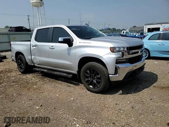2022 Chevrolet Silverado 1500 LT with VIN 3GCPYJEK5NG187732, listed as a Copart auction lot 64291225 with 56,096 mi miles and Salvage title. Bid and sale history available at DreamBid. Image 14.