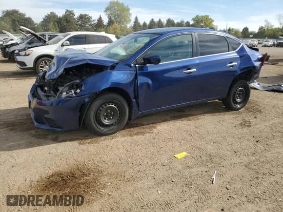2017 Nissan Sentra SR with VIN 3N1AB7AP4HY385442, listed as a Copart auction lot 84617195 with 86,572 mi miles and Salvage title. Bid and sale history available at DreamBid. Image 1.