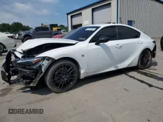 2024 Lexus IS 350 F Sport z VIN JTHGZ1E20R5033101, wystawiony jako Copart lot #63375065 z przebiegiem 13 649 mil mil oraz Szkoda całkowita • Salvage title. Historia ofert i sprzedaży dostępna na DreamBid. Obrazek 1.