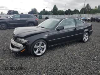 2004 BMW 3 Series 325Ci with VIN WBABD33404PL03321, listed as a Copart auction lot 69047215 with 95,656 mi miles and Salvage title. Bid and sale history available at DreamBid. Image 1.
