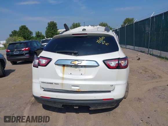 2017 Chevrolet Traverse LT с VIN 1GNKVGKD0HJ118095, выставлен на аукционе IAAI как лот 42728825 с пробегом 125 672 миль миль и . История ставок и продаж доступна на DreamBid. Изображение 16.