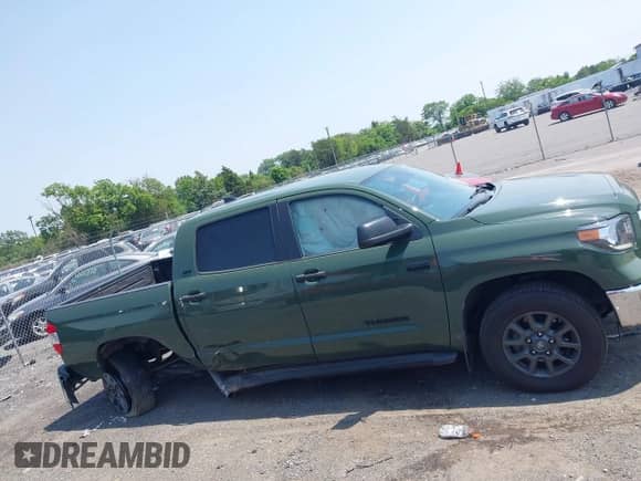 2021 Toyota Tundra SR5 with VIN 5TFDY5F19MX023796, listed as a IAAI auction lot 42423231 with 59,149 mi miles and . Bid and sale history available at DreamBid. Image 13.
