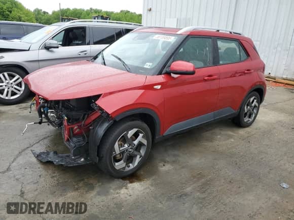 2022 Hyundai Venue SEL с VIN KMHRC8A34NU143146, выставлен на аукционе Copart как лот 56189895 с пробегом 40 135 миль миль и Списание • Salvage title. История ставок и продаж доступна на DreamBid. Изображение 1.