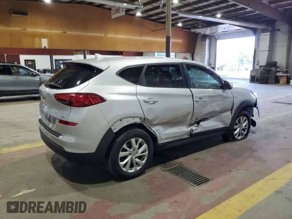 2019 Hyundai Tucson SE z VIN KM8J2CA42KU038645, wystawiony jako Copart lot #71684355 z przebiegiem 66 766 mil mil oraz Szkoda całkowita • Salvage title. Historia ofert i sprzedaży dostępna na DreamBid. Obrazek 3.
