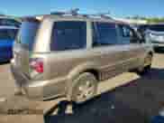 2006 Honda Pilot EX-L with VIN 2HKYF18616H525614, listed as a Copart auction lot 69956975 with 203,446 mi miles and Salvage title. Bid and sale history available at DreamBid. Image 3.