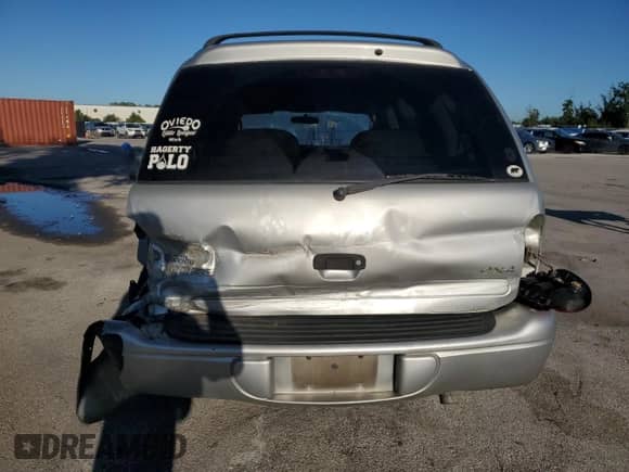 2001 Dodge Durango with VIN 1B4HS28N41F640765, listed as a Copart auction lot 82454665 with 294,694 mi miles and Salvage title. Bid and sale history available at DreamBid. Image 6.