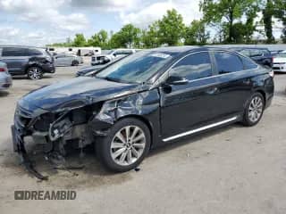 2017 Hyundai Sonata Sport with VIN 5NPE34AF3HH507450, listed as a Copart auction lot 57606215 with 142,537 mi miles and Salvage title. Bid and sale history available at DreamBid. Image 1.