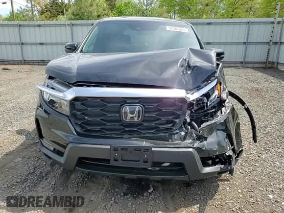 2024 Honda Passport EX-L with VIN 5FNYF8H53RB009113, listed as a Copart auction lot 54987545 with 9,443 mi miles and Salvage title. Bid and sale history available at DreamBid. Image 14.