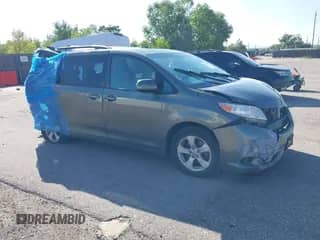 2012 Toyota Sienna LE AAS with VIN 5TDKK3DC6CS209348, listed as a IAAI auction lot 43310459 with Not provided miles and . Bid and sale history available at DreamBid. Image 1.